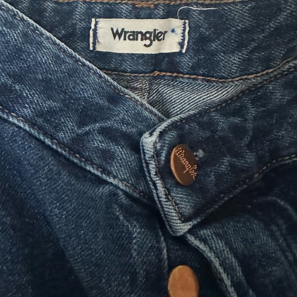 Vintage Wrangler Blue Relaxed Fit Jeans - Picture 2 of 5